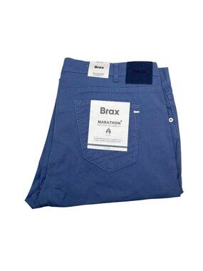 BRAX CHUCK Modern Fit MARATHON+ Casual Pants Men’s Size 40x34 Blue NEW!